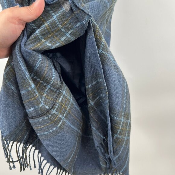 Vintage Requirements Wool Blend Tartan Midi Skirt - Picture 4 of 4